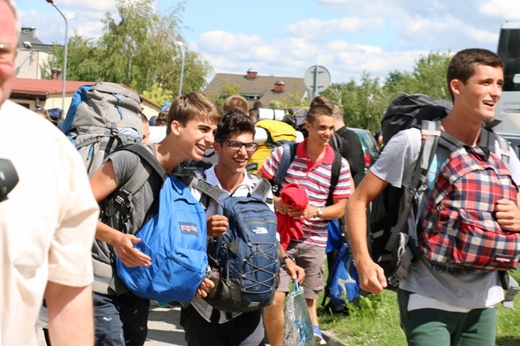 Centra ŚDM w Radomiu witają pielgrzymów