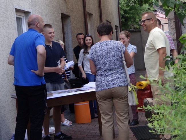 Centrum ŚDM w Opocznie wita pielgrzymów