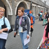 Przyjazd pielgrzymów do Koszalina