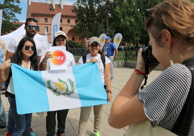 Wielu pielgrzymów jest po raz pierwszy w Polsce, a nawet w Europie