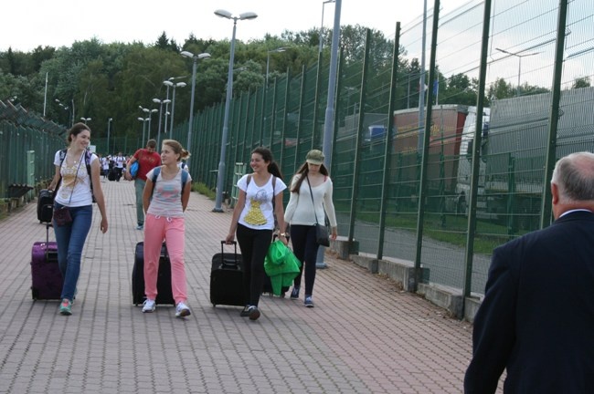 Centrum ŚDM w Kozienicach wita pielgrzymów