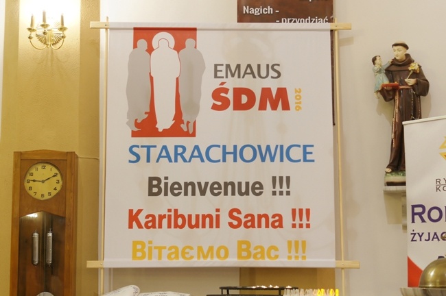 Centrum ŚDM w Starachowicach wita pielgrzymów