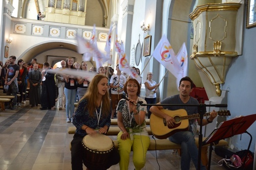 Centrum ŚDM w Solcu nad Wisłą (dekanat lipski) wita pielgrzymów