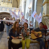 Centrum ŚDM w Solcu nad Wisłą (dekanat lipski) wita pielgrzymów