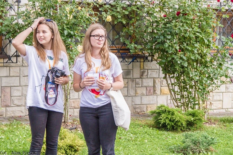 Pielgrzymi z Francji w Tymbarku