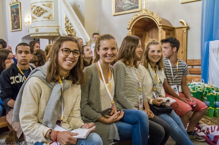 Pielgrzymi z Francji w Tymbarku