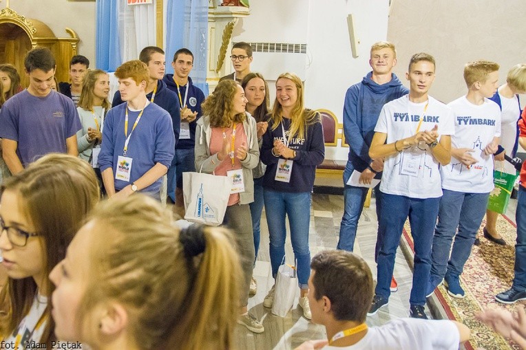 Pielgrzymi z Francji w Tymbarku