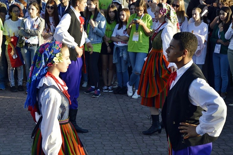ŚDM w Płońsku. Powitanie