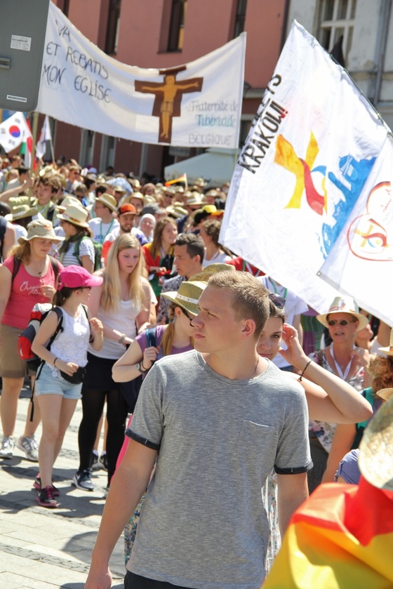 ŚDM 2016 - Marsz przez Rybnik