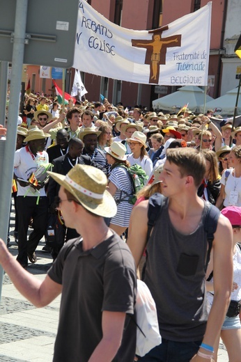 ŚDM 2016 - Marsz przez Rybnik