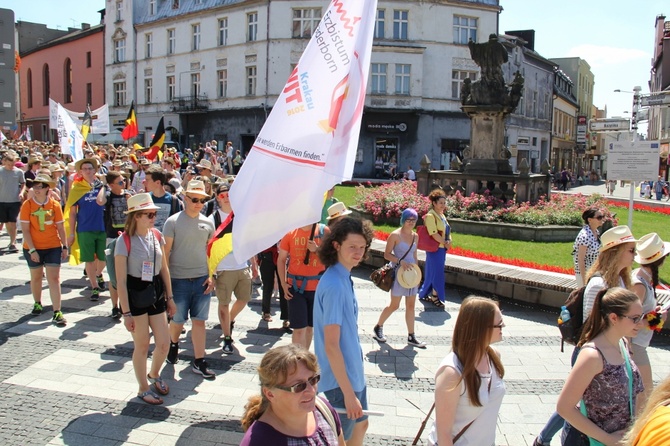 ŚDM 2016 - Marsz przez Rybnik