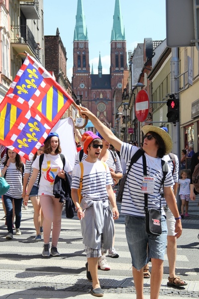 ŚDM 2016 - Marsz przez Rybnik