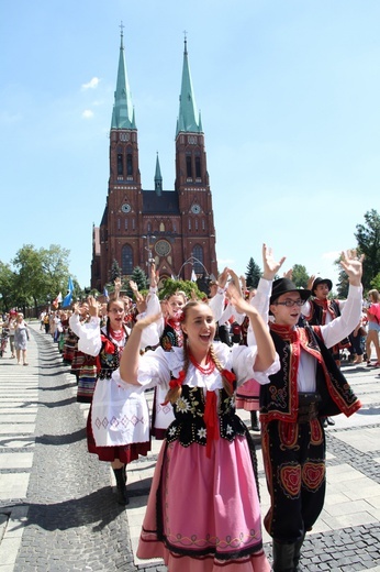 ŚDM 2016 - Marsz przez Rybnik