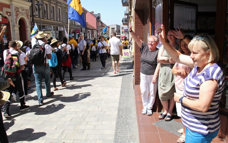 ŚDM 2016 - Marsz przez Rybnik