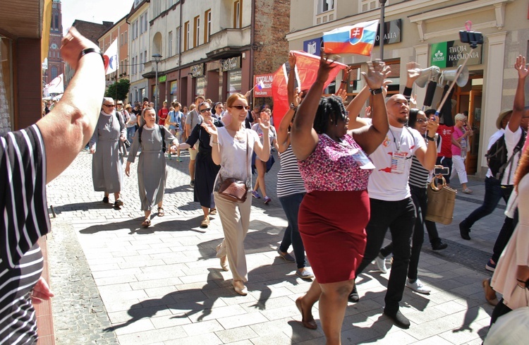 ŚDM 2016 - Marsz przez Rybnik