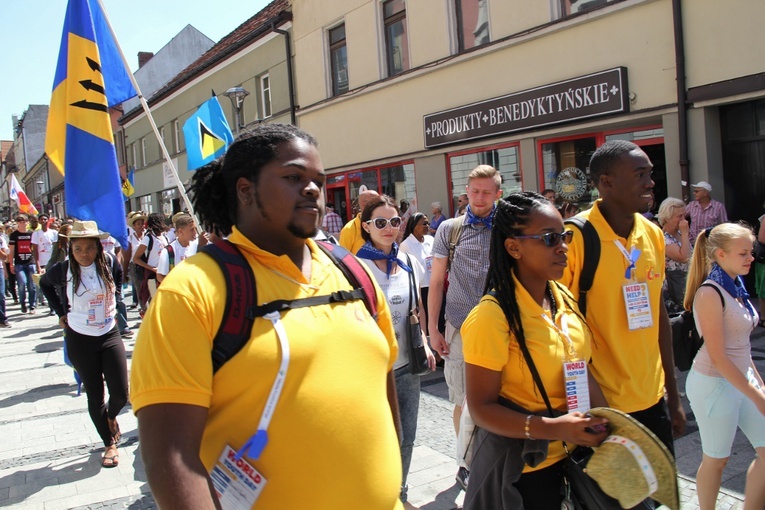 ŚDM 2016 - Marsz przez Rybnik