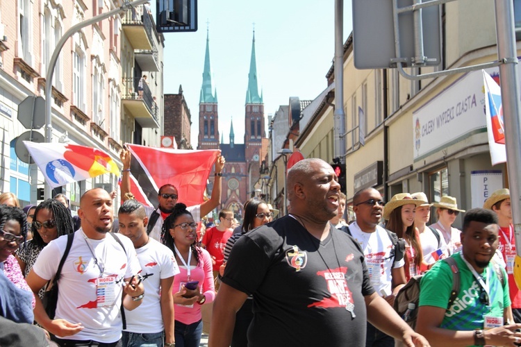 ŚDM 2016 - Marsz przez Rybnik