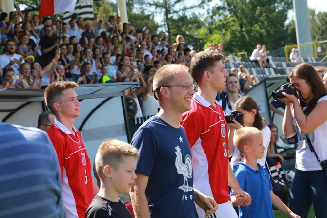 Mecz Polska-Francja w Nowym Sączu