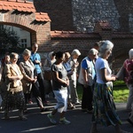 Symbole ŚDM w kościele Świętego Krzyża