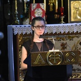 Symbole ŚDM w kościele Świętego Krzyża