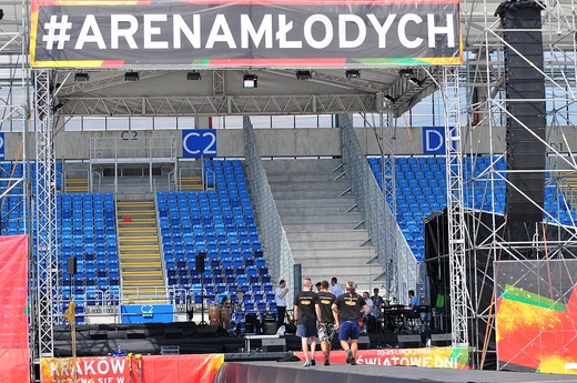 #ArenaMłodych dzień przed
