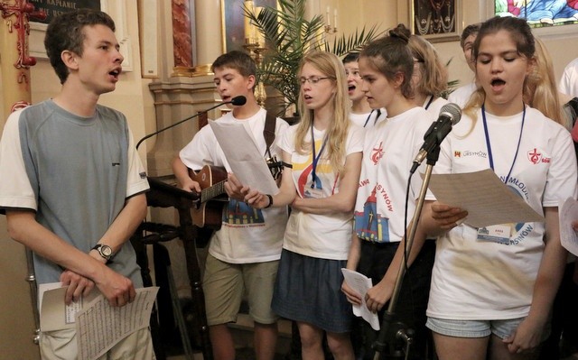 Pielgrzymka ŚDM do Powsina