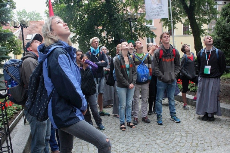 Pielgrzymi ŚDM w Olsztynie