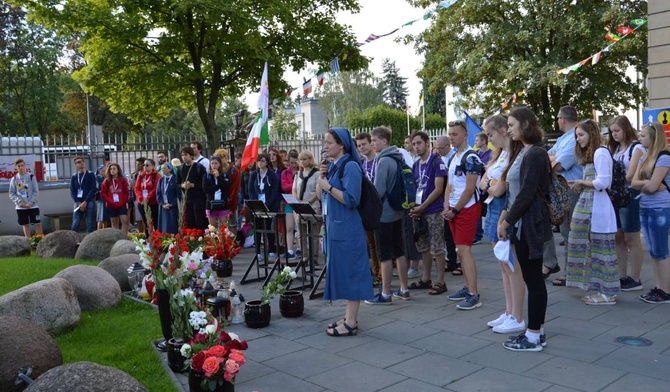 Skierniewiccy Włosi i Francuzi zwiedzali Warszawę