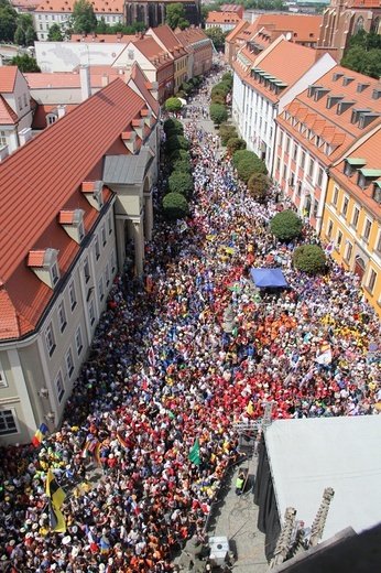 Brama Miłosierdzia i Anioł Pański na Ostrowie Tumskim cz. 1