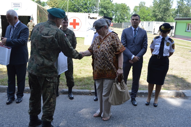 Pokaz służb zabezpieczających ŚDM