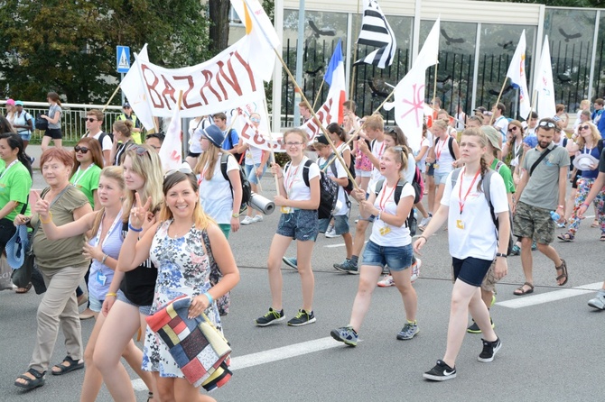 Marsz młodego Kościoła przez Opole