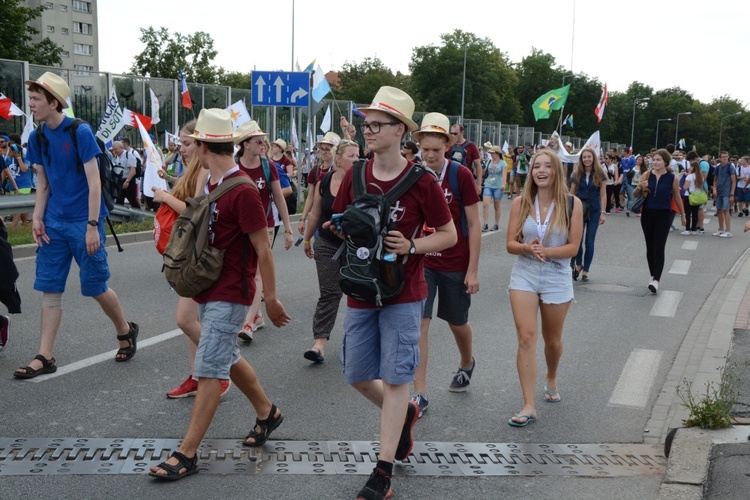 Marsz młodego Kościoła przez Opole