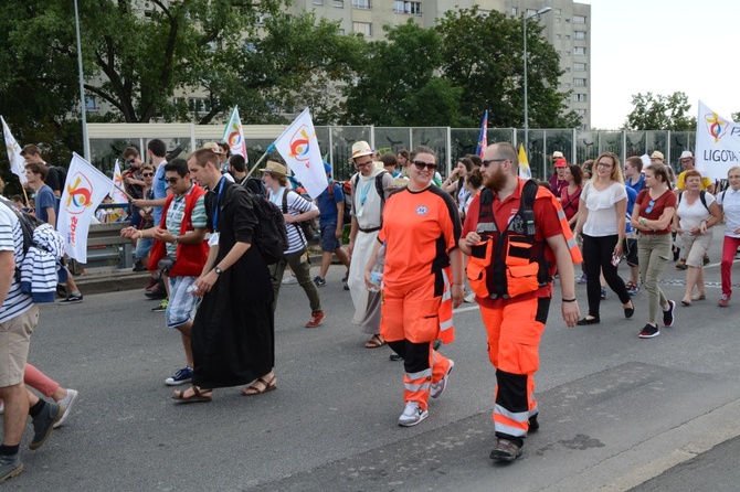 Marsz młodego Kościoła przez Opole