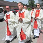 Eucharystia z widokiem na stadion