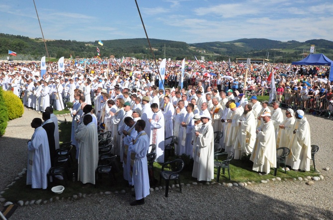 Dzień wspólnoty w Starym Sączu - Msza św.