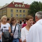 Msza św. na Starym Rynku w Łowiczu