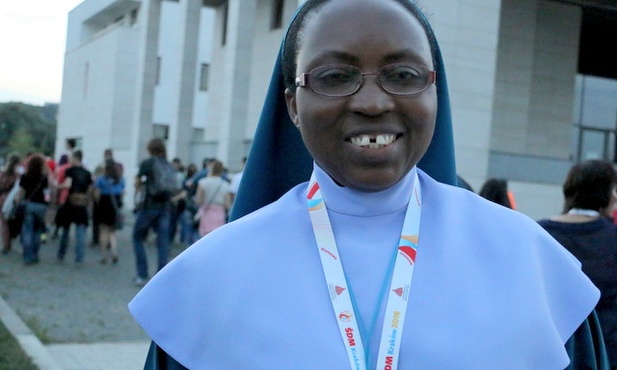 Siostra Mary Grace Obaje ze Zgromadzenia Córek Bożej Miłości