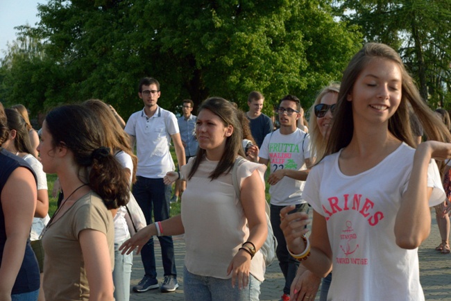 Pożegnanie pielgrzymów ŚDM na radomskim Michałowie