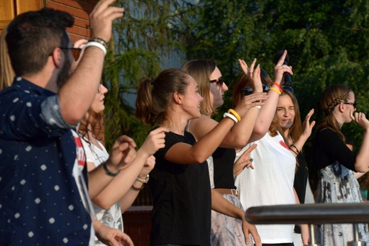 Pożegnanie pielgrzymów ŚDM na radomskim Michałowie