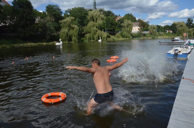 Wiślany kurs ratowników wodnych 