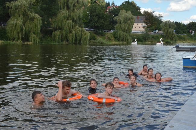 Wiślany kurs ratowników wodnych 