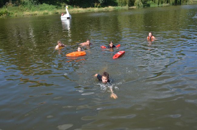 Wiślany kurs ratowników wodnych 