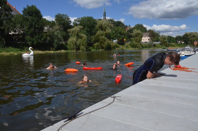 Wiślany kurs ratowników wodnych 