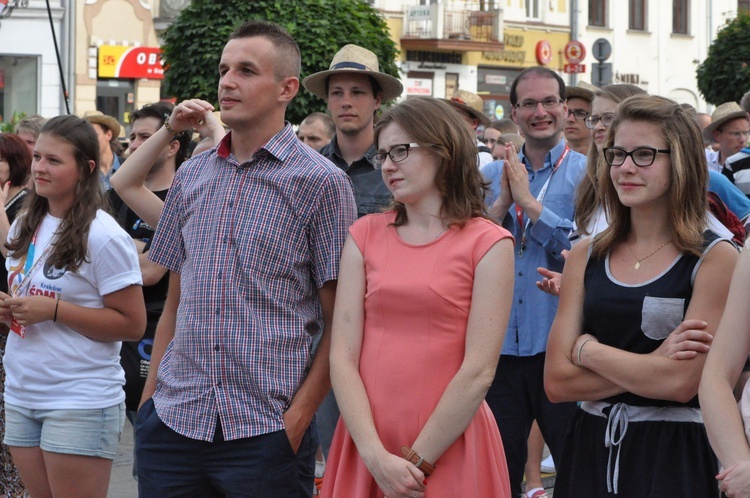 Koncert ŚDM w Nowym Sączu 