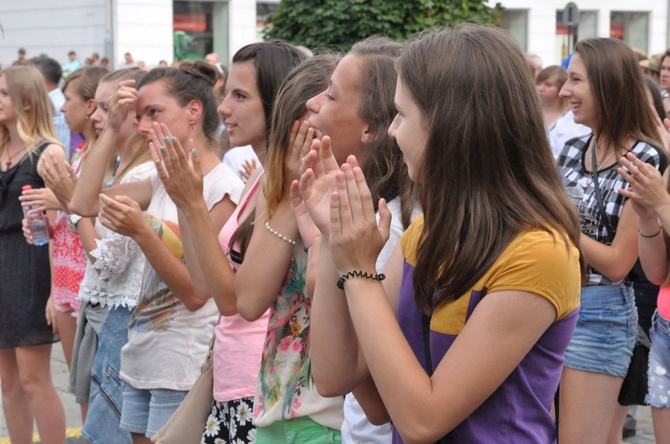 Koncert ŚDM w Nowym Sączu 