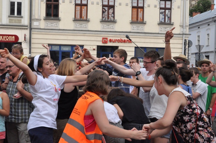 Koncert ŚDM w Nowym Sączu 