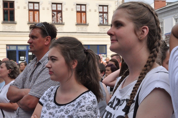 Koncert ŚDM w Nowym Sączu 