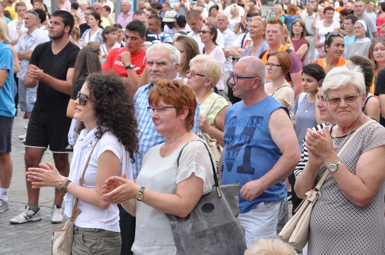 Koncert ŚDM w Nowym Sączu 