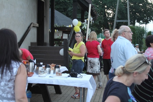 ŚDM Pożegnanie włoskiej młodzieży w Tychach