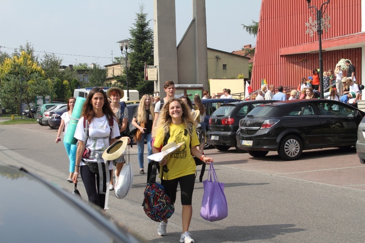 ŚDM Włosi wyjeżdżają z Tychów